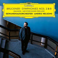 the album cover for Brucker / Wagner / Nelsons / Gewandhausorchester - Symphonies Nos. 2 & 8 / Meistersinger Prelude