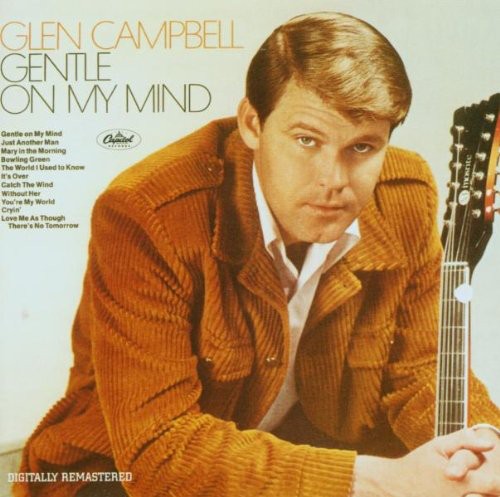 the album cover for Glen Campbell - Gentle on My Mind