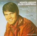 the album cover for Glen Campbell - Wichita Lineman