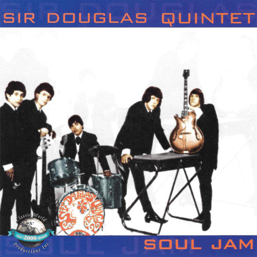 the album cover for The Sir Douglas Quintet - Soul Jam
