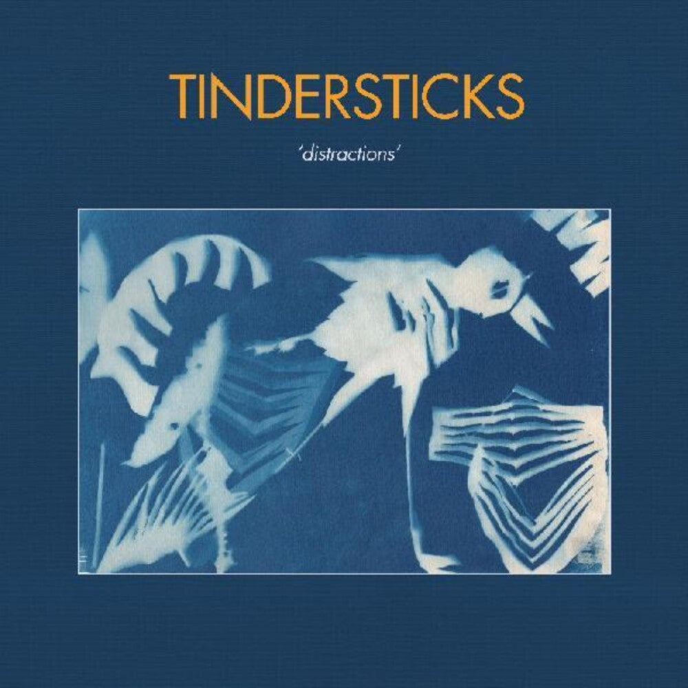 the album cover for Tindersticks - Distractions [Indie Exclusive Limited Edition Blue LP]