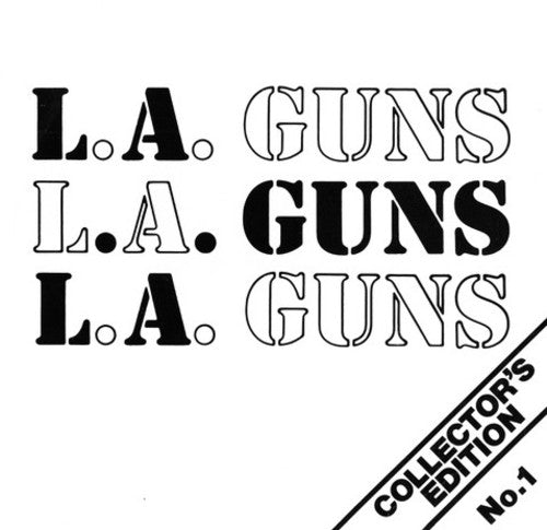the album cover for L.A. Guns - Collector's Edition No. 1 EP [Blue Vinyl]