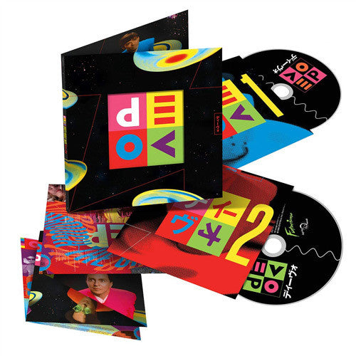 the album cover for Devo - Smooth Noodle Maps