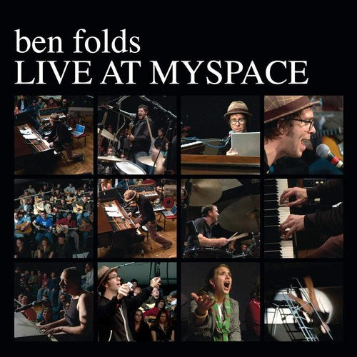 the album cover for Ben Folds - Live At Myspace [Limited Edition White LP]
