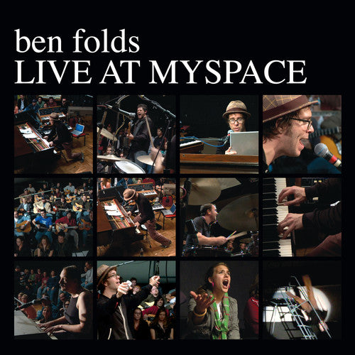 the album cover for Ben Folds - Live At Myspace
