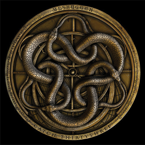 the album cover for Meshuggah - Catch Thirtythree