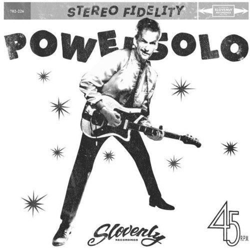 the album cover for Powersolo - Transfixing Motherfucker