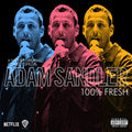 the album cover for Adam Sandler - 100% Fresh