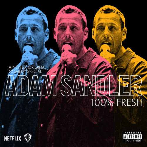 the album cover for Adam Sandler - 100% Fresh