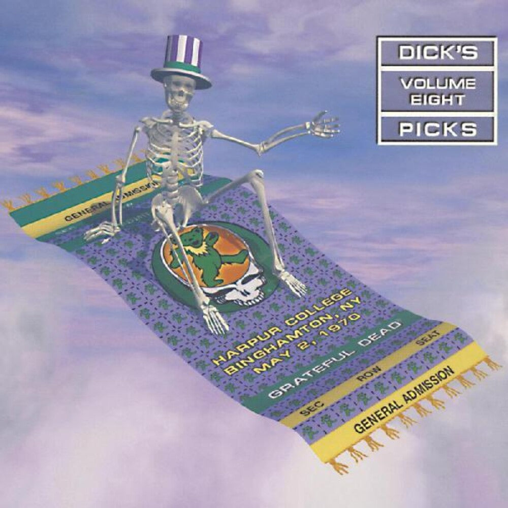 the album cover for Grateful Dead - Dick's Picks 8: Harpur College Binghamton Ny May 2