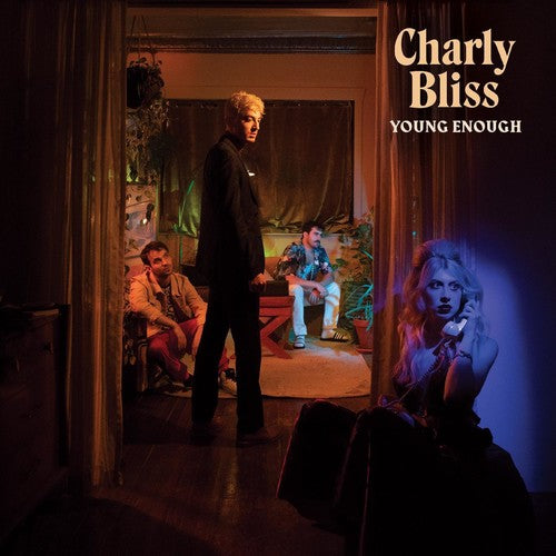 the album cover for Charly Bliss - Young Enough [Translucent Blue LP]
