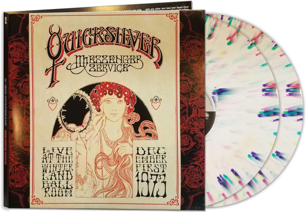 the album cover for Quicksilver Messenger Service - Live At The Winterland Ballroom - December 1, 1973
