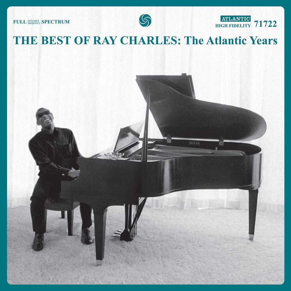 the album cover for Ray Charles - The Best Of Ray Charles: The Atlantic Years [Blue 2LP]