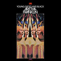 the album cover for Aretha Franklin - Young, Gifted And Black [Burnt Orange LP]