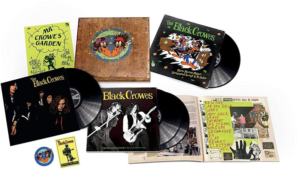 the album cover for The Black Crowes - Shake Your Money Maker: 2020 Remaster [4 LP Super Deluxe Edition]