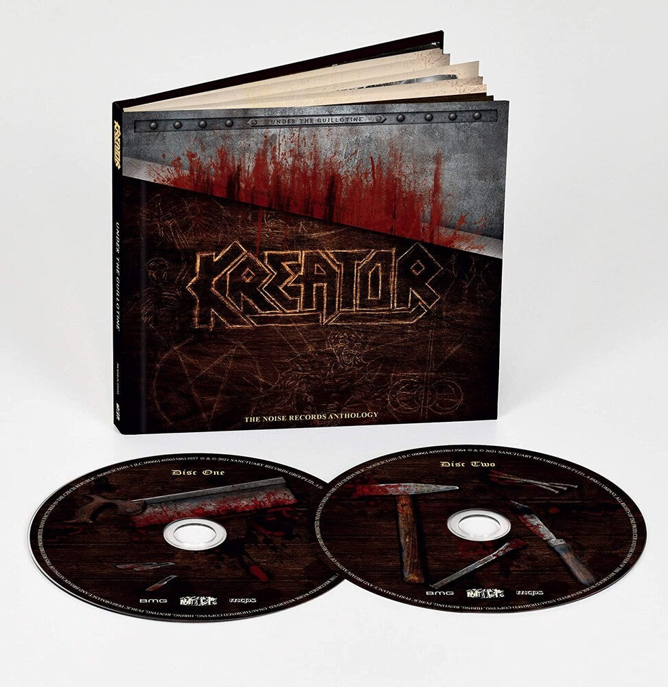 the album cover for Kreator - Under The Guillotine [2CD]