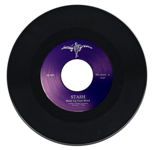 the album cover for Rasputin's Stash - Make Up Your Mind / You Are My Everything [Vinyl Single]