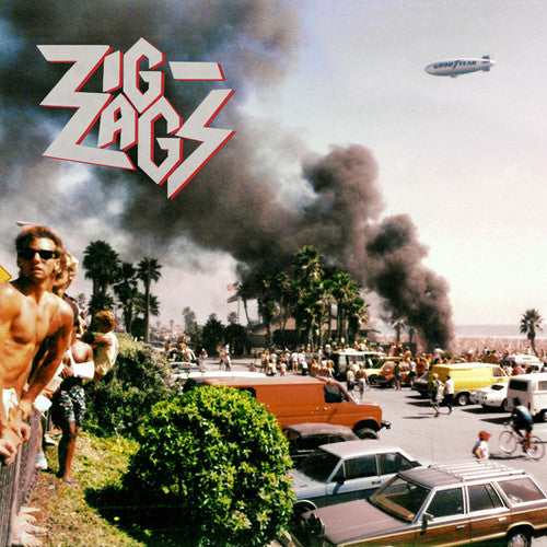 the album cover for Zig Zags - They'll Never Take Us Alive