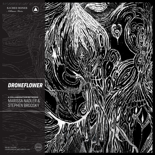 the album cover for Marissa Nadler & Stephen Brodsky - Droneflower