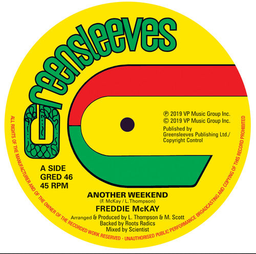 the album cover for Freddie McKay - Another Weekend [Indie Exclusive]