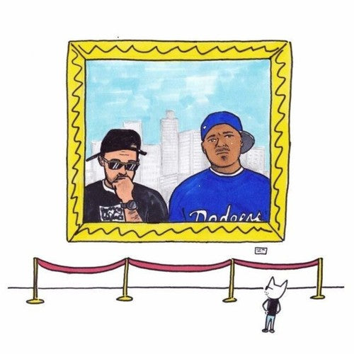 the album cover for People Under The Stairs - Sincerely, The P [Limited Edition Galaxy Swirl 2LP]