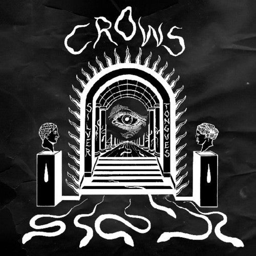 the album cover for Crows - Silver Tongues