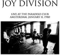 the album cover for Joy Division - Live At The Paradiso Club [Limited Edition LP]