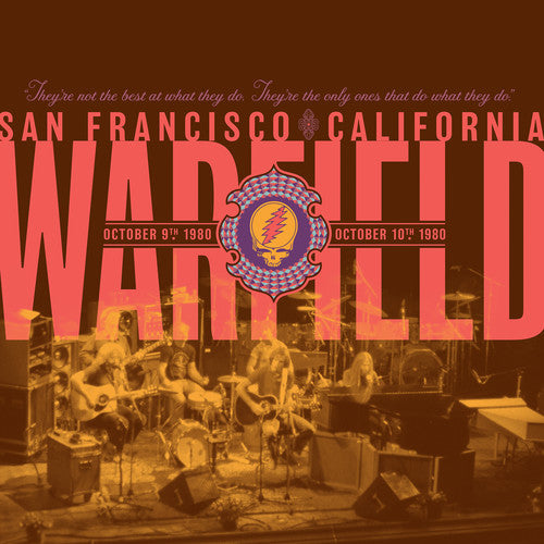 the album cover for Grateful Dead - The Warfield, San Francisco, CA 10/9/80 & 10/10/80 [RSD 2019]