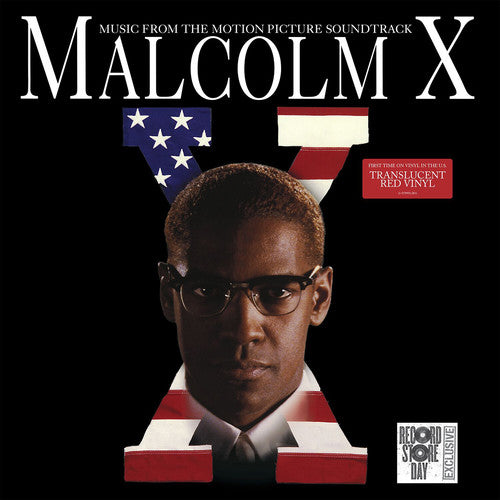 the album cover for Various Artists - Malcolm X Music From the Motion Picture Soundtrack [RSD 2019]