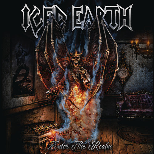the album cover for Iced Earth - Enter The Realm EP [Vinyl]
