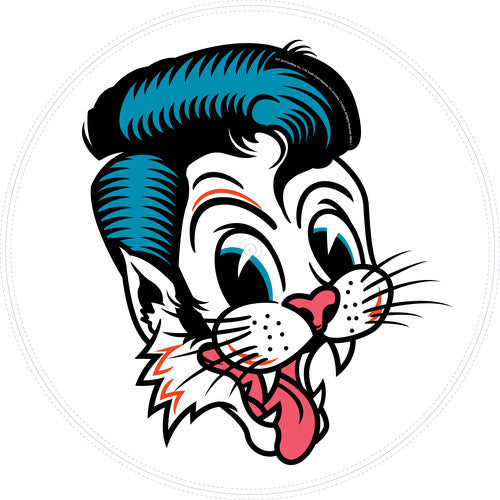 the album cover for Stray Cats - "Cat Fight Cry" /"Cry Danger" [RSD 2019]