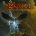 the album cover for Saxon - Thunderbolt (The Singles)  [RSD 2019]
