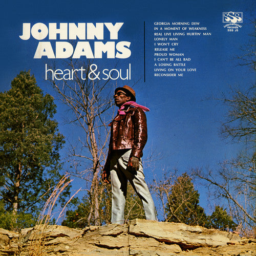 the album cover for Johnny Adams - Heart & Soul [RSD 2019]