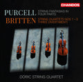 the album cover for Britten / Doric String Quartet - String Quartets 1-3 / Three Divertimenti