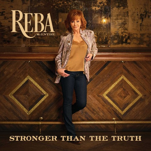 the album cover for Reba McEntire - Stronger Than The Truth [LP]