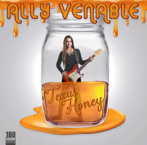the album cover for Ally Venable - Texas Honey