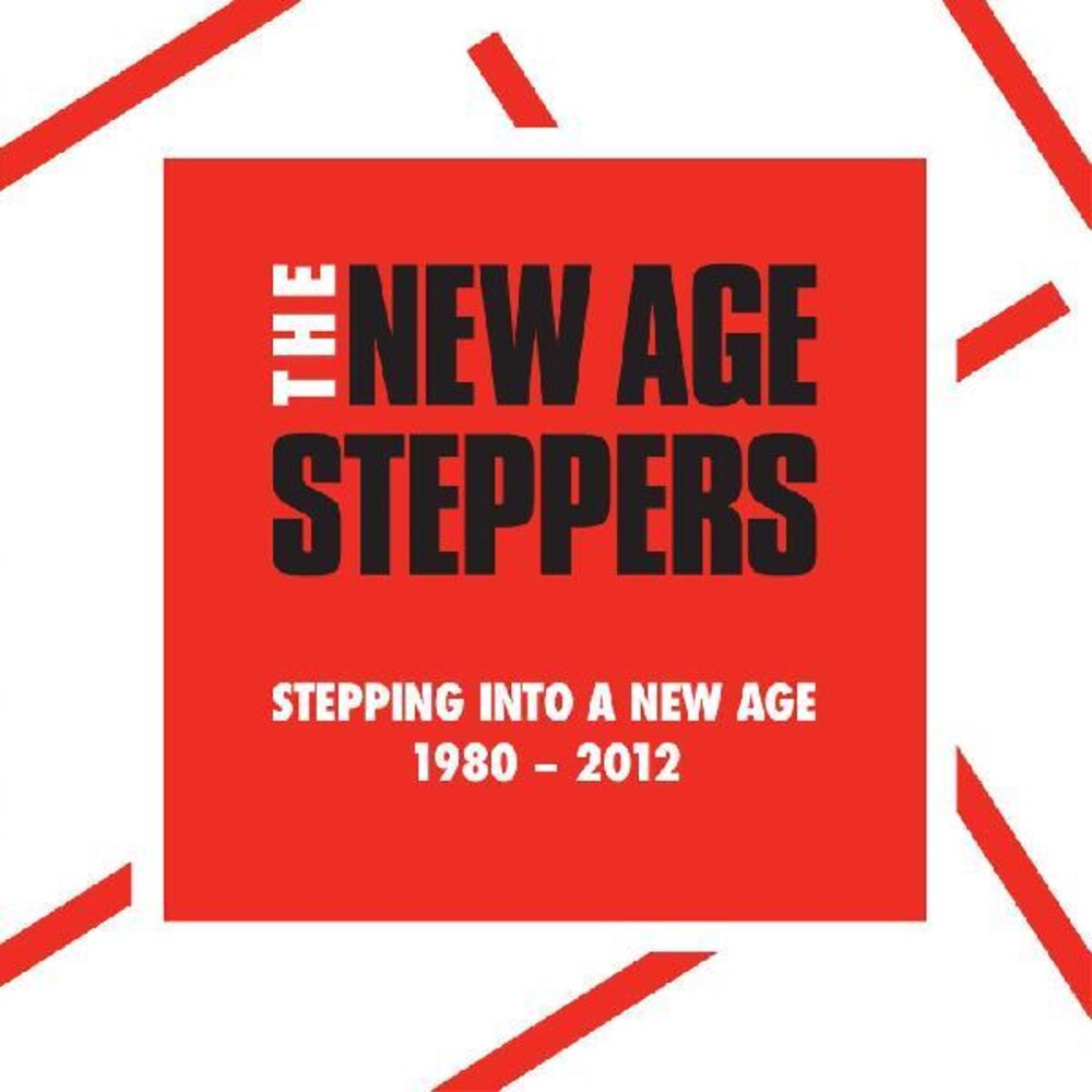 the album cover for New Age Steppers - Stepping Into A New Age 1980 - 2012