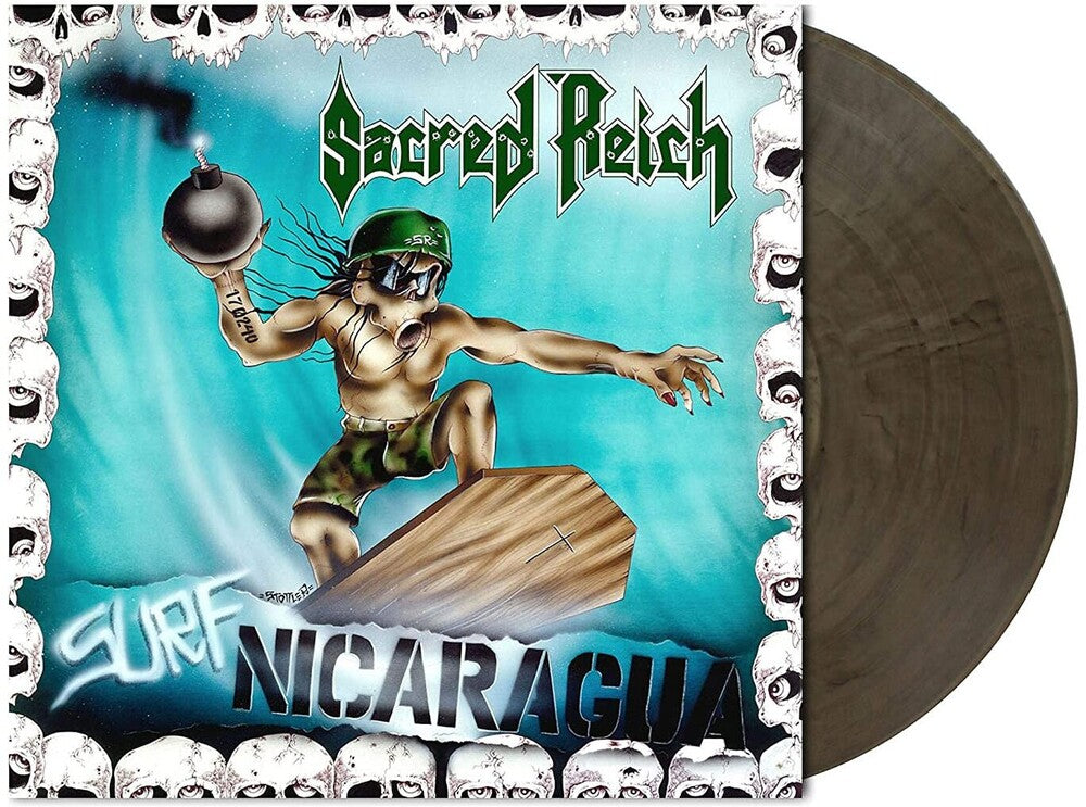 the album cover for Sacred Reich - Surf Nicaragua