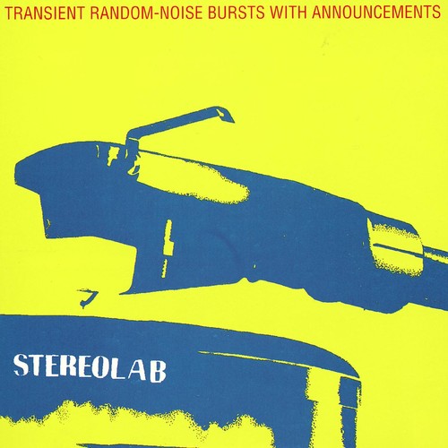 the album cover for Stereolab - Transient Random Noise-Bursts With Announcements: Remastered [3LP]
