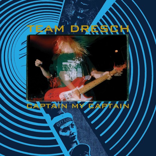 the album cover for Team Dresch - Captain My Captain