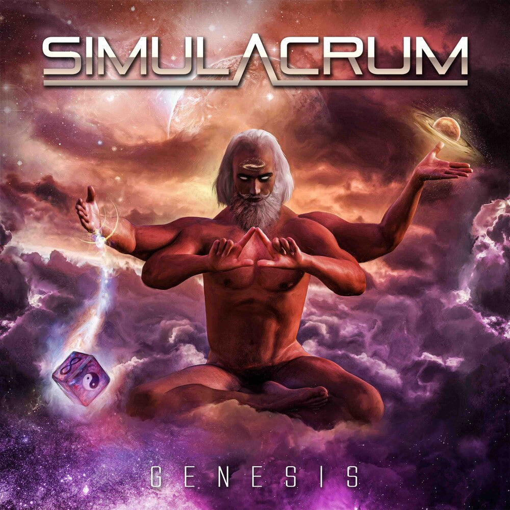 the album cover for Simulacrum - Genesis