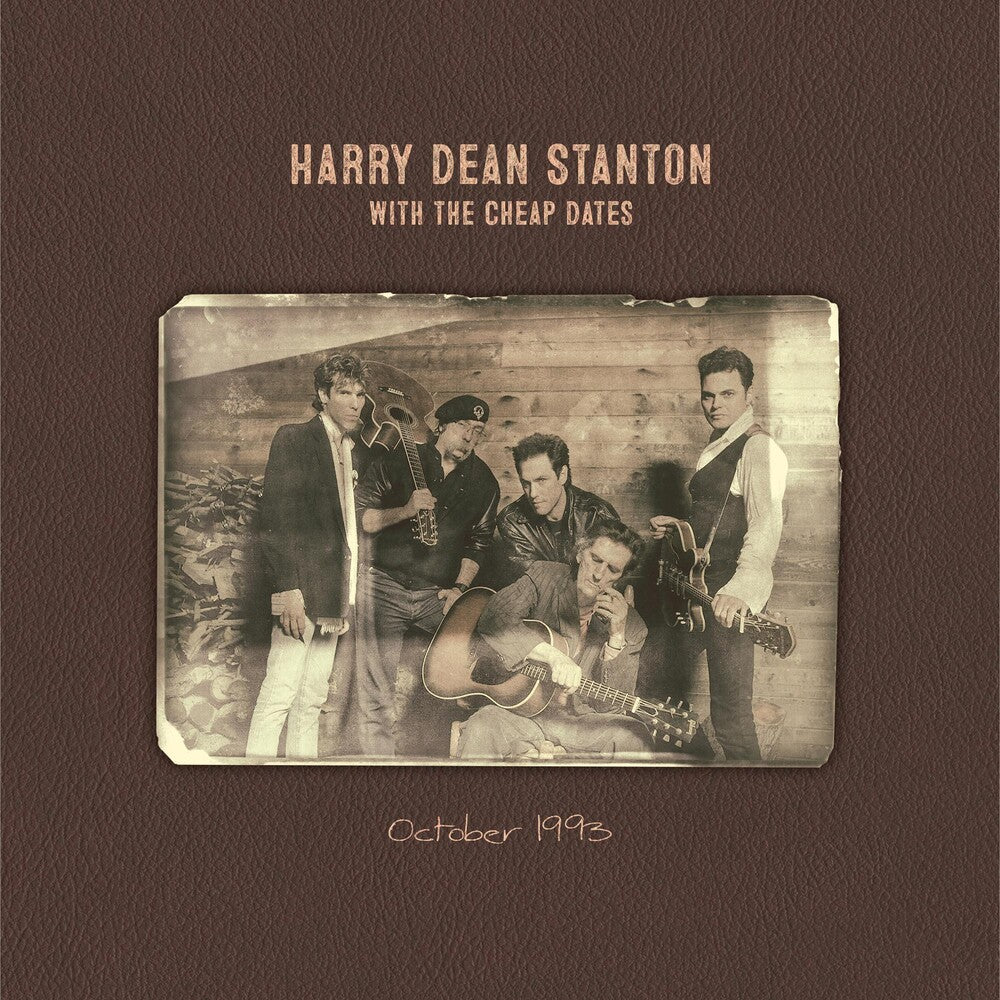 the album cover for Harry Dean Stanton With The Cheap Dates - October 1993 [LP]