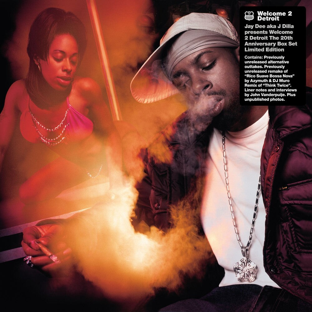 the album cover for Jay Dee (A.K.A. J Dilla) - Welcome 2 Detroit - The 20th Anniversary Edition [Limited Edition Box Set]