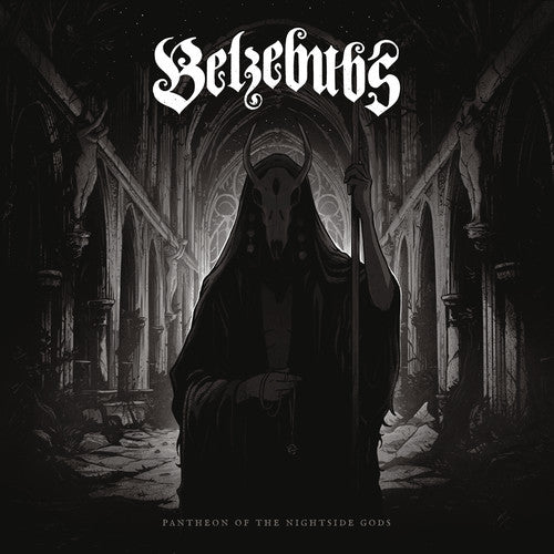 the album cover for Belzebubs - Pantheon Of The Nightside Gods