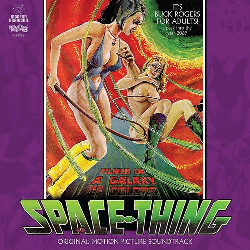 the album cover for William Castleman - Space Thing (Original Motion Picture Soundtrack)