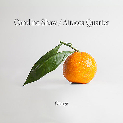 the album cover for Attacca Quartet - Orange