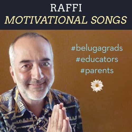 the album cover for Raffi - Motivational Songs