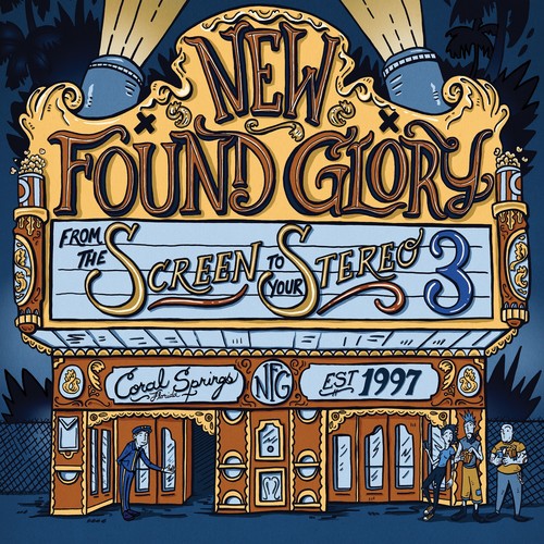 the album cover for New Found Glory - From The Screen To Your Stereo 3