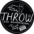the album cover for Lcd Soundsystem / Paperclip People - Throw