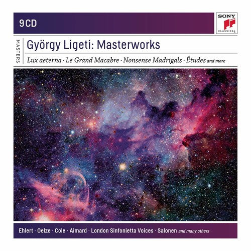 the album cover for Ligeti / Arditti String Quartet / Salonen - Masterworks